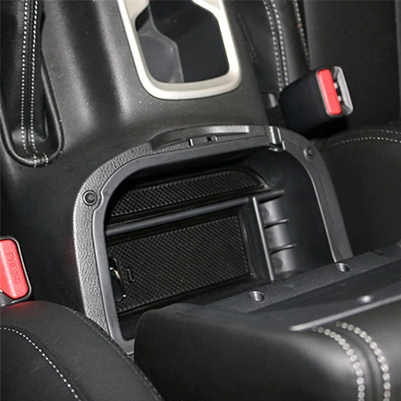 Car Center Console Armrest Storage Box Organiser Accessories for Nissan Navara D23 NP300 2015-2019 -AB16