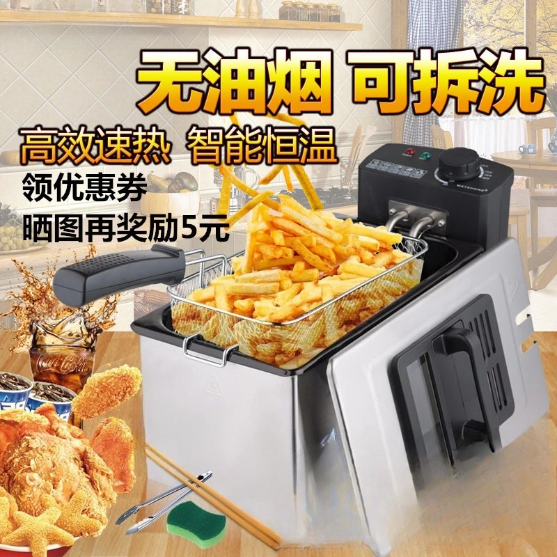 

Фритюрница Бытовая машина для картофеля фри Фритюрница Коммерческая электрическая фритюрница с таймером freidora aire freidoras de aceite