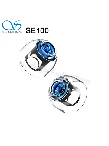SHANLING SE100 HiFi Silicone Eartips Earplug Nozzle Tip Built-In Metal Divider Earphone Silicone Case Headphones Protective Case