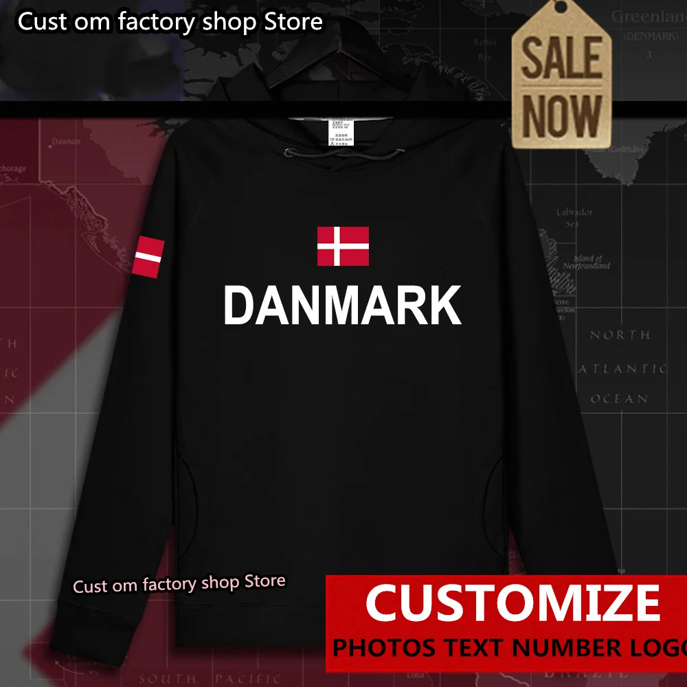 

Дания Датский Danmark DK DNK Мужская толстовка пуловеры толстовки Мужская толстовка новая уличная одежда спортивная одежда спортивный костюм нация