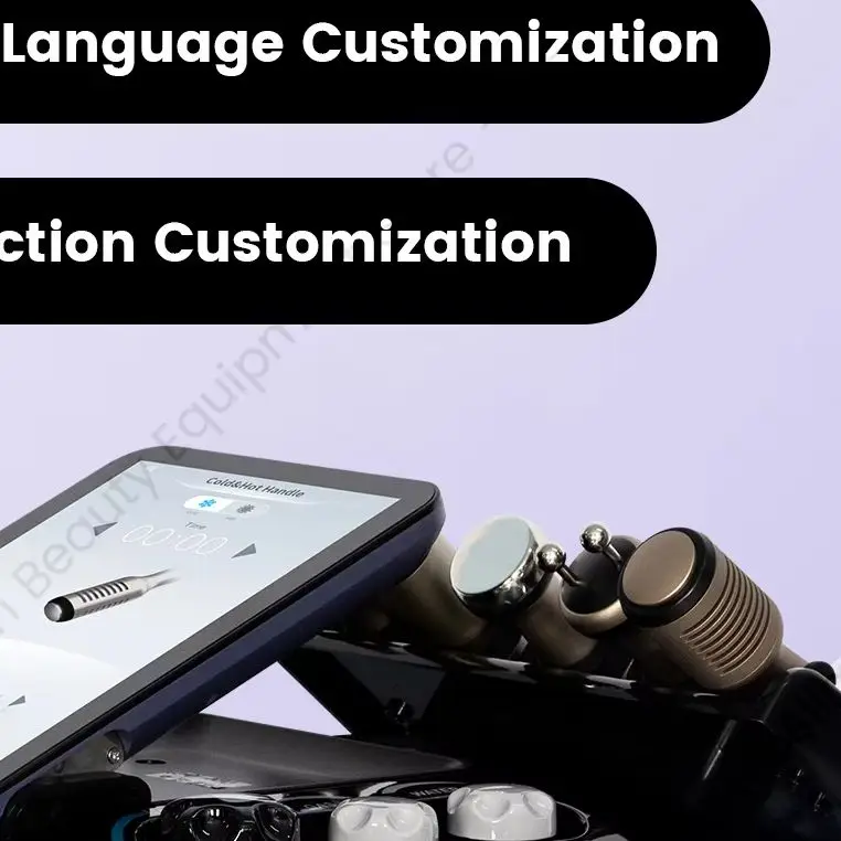 M6 Obsidian Skin Management Device Cold Hot Ultrasound HR for Brighten Clean Repair Lift Skin Care Tool