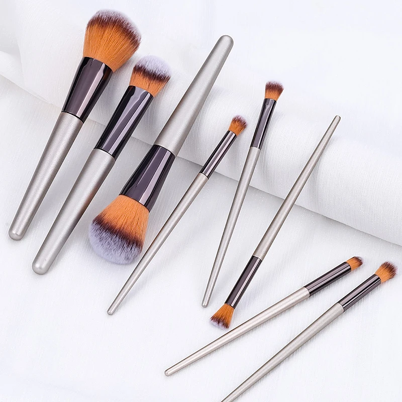 

4/10PCS Makeup Brushes Set Professional Super Soft Cosmetics Foundation Blush Eyeshadow Contour Detail Brush Women Beauty Tool