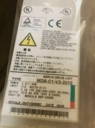 

Brand New Servo Driver 1pcs MDS-C1-V2-2010 Expedited shipping