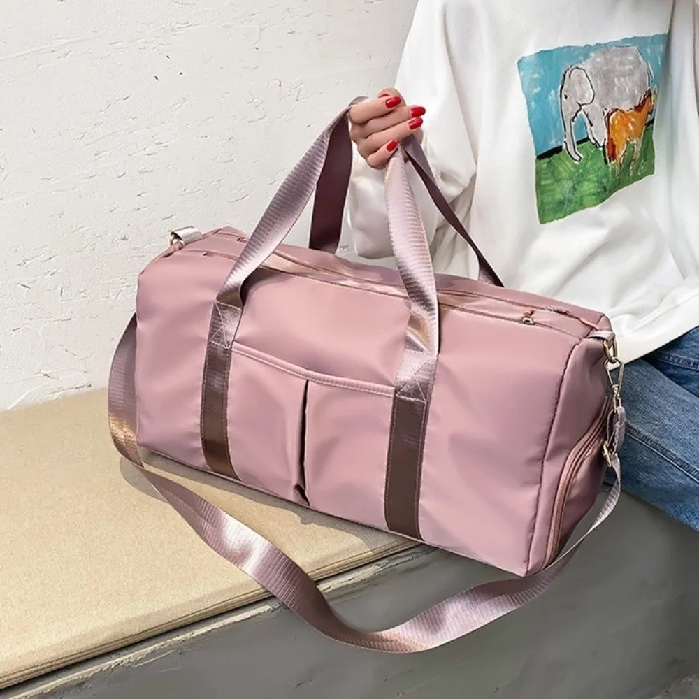 Oxford Reisetasche Kurzdistanz Multifunktionale Nylon-Reisetasche mit Schuhfach Mehrschichtige Sporttasche mit Schultergurt – Detail 8