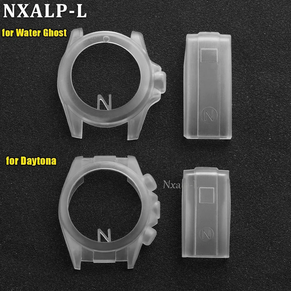 Watch Silicone Protective Case Cover for Rolex Water Ghost for Daytona 40mm Watch Protect Case Watch Buckle Protect Case