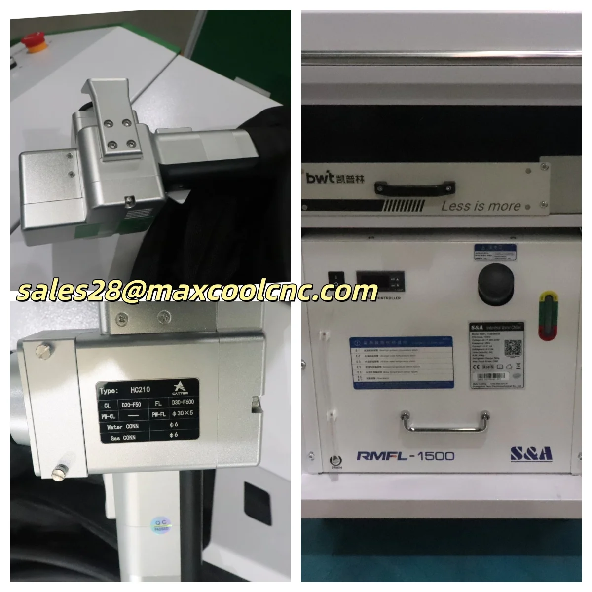 آلة التنظيف بليزر الألياف المبردة بالماء بقدرة 1500 وات، آلة التنظيف بالليزر المحمولة، إزالة طلاء الصدأ للمنزل #3