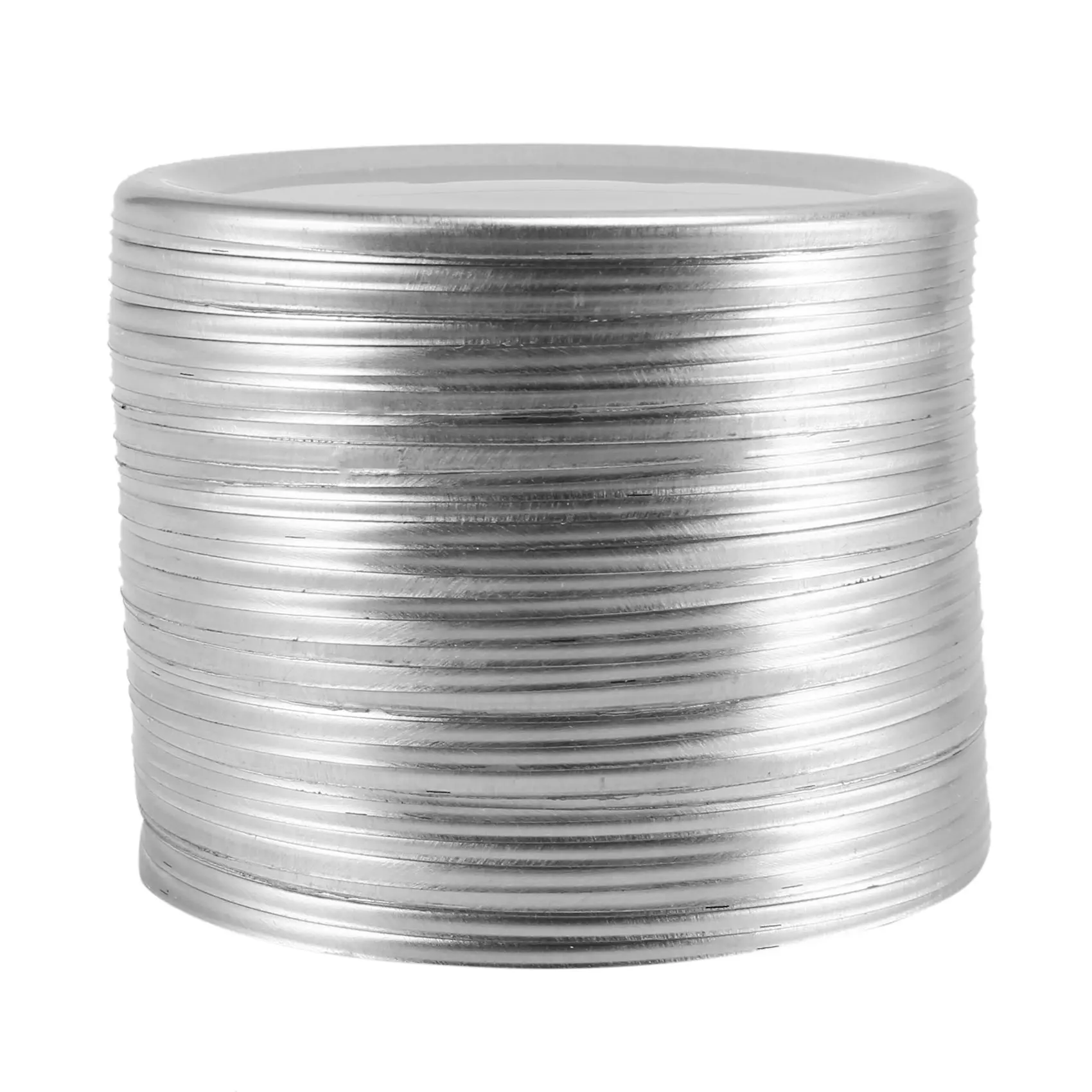 ABSS-Canning Lids Regular Mouth For Ball/Kerr Jars, Split-Type Metal Mason Jar Lids With Silicone Seals, Silver