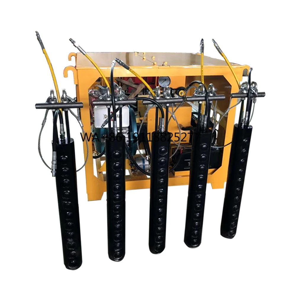 

Hydraulic Rock Splitter with Piston for High-Pressure Applications