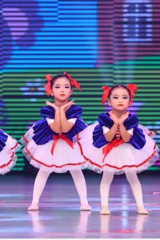 Tutú de Ballet profesional clásico para niños, tutú de panqueque de Lago de cisne rojo, disfraces de baile de fiesta de bailarina, vestido de Ballet para niñas y mujeres