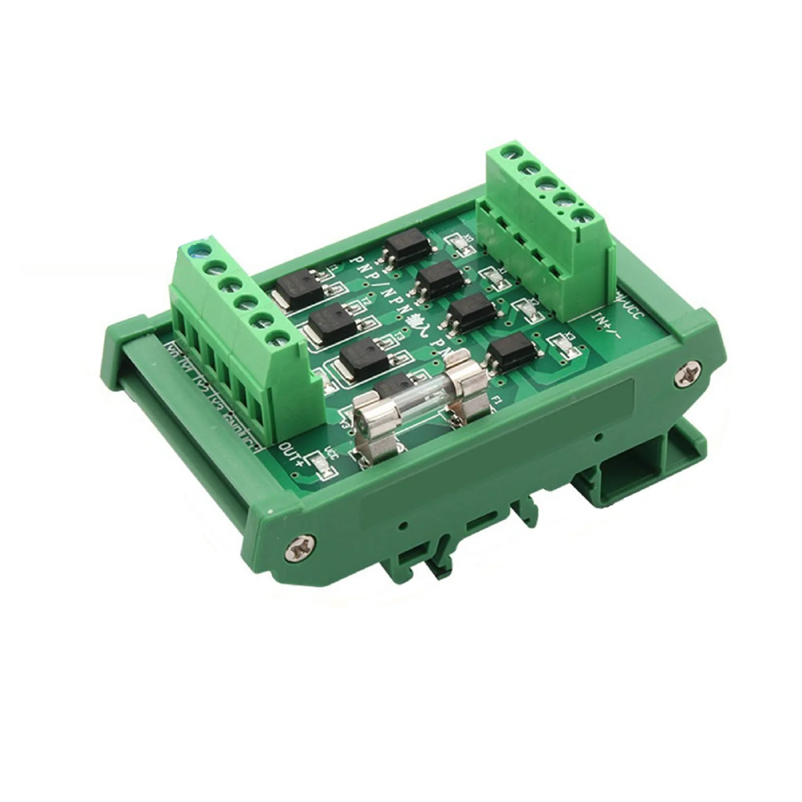 Controlador de placa amplificadora CC PLC de 4 canales, entrada 12/24VDC NPN/PNP, módulo de Control Industrial, herramientas eléctricas, repuestos, 1 ud.