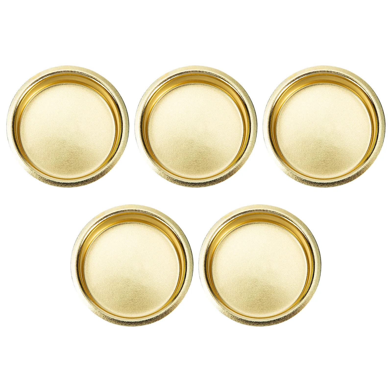 

5Pcs Sturdy Iron Holders Vintage Style for Home Decor and Festive Events Holder Candlestick Holder