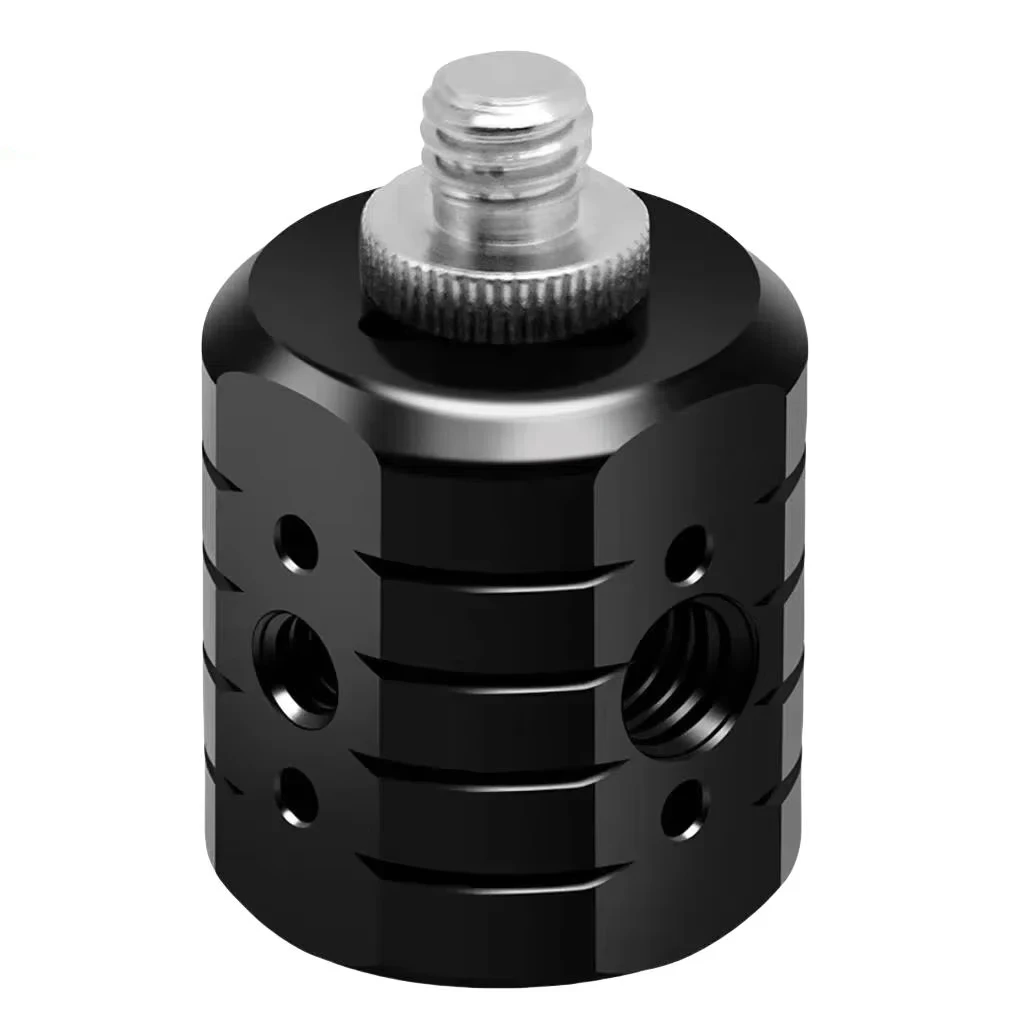 Adapter śrubowy do statywu 3/8 "1/4" ARRI konwersja otworu uchwyt przedłużający do lustrzanki cyfrowej Monitor światło wypełniające magiczne ramię uchwyt fotograficzny