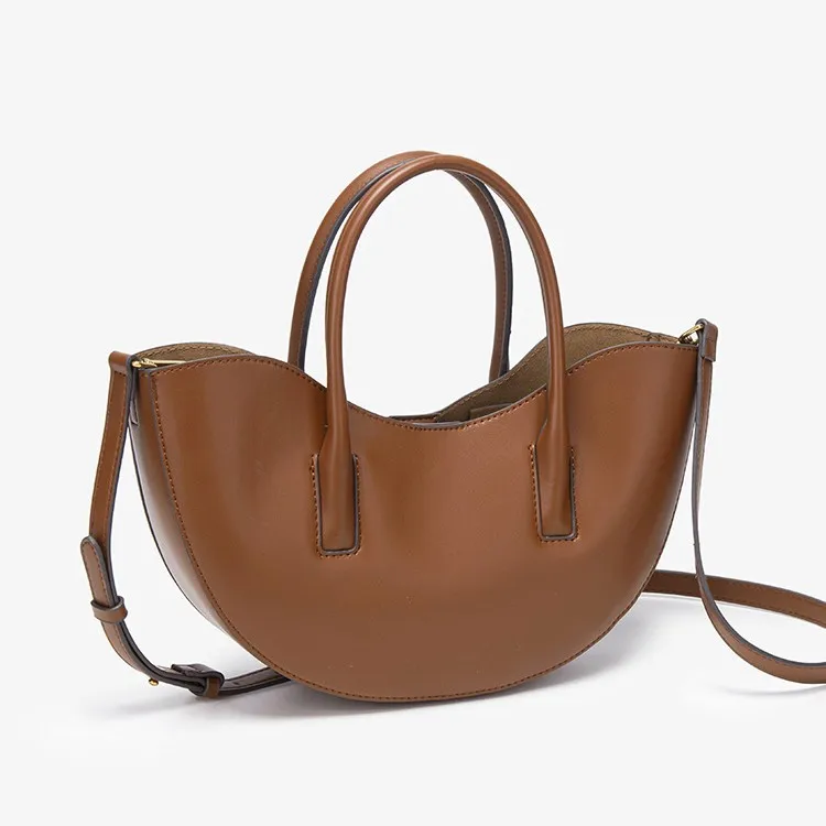 

Retro Saddle Bag PU Leather Shoulder Bags For Women Simple Ladies Crossbody Bag Designer Hobo Handbags For Leisure Shopping