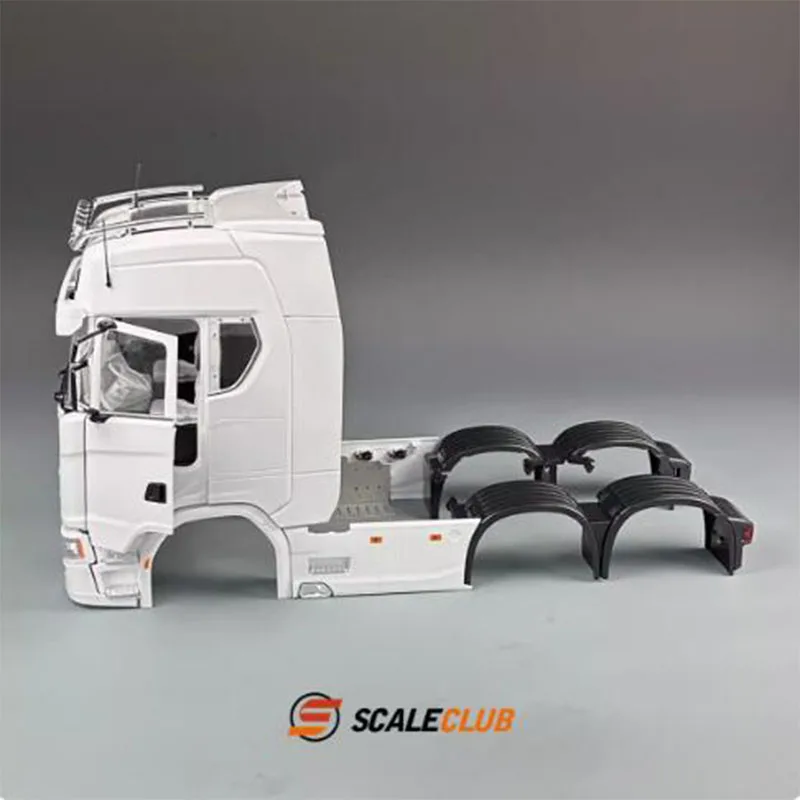 Scaleclub Model For Tamiya 1/14 For Scania 770S Upgrade Car Shell Driver\'s Building Front Cabinet   For Actros Volvo Car Parts