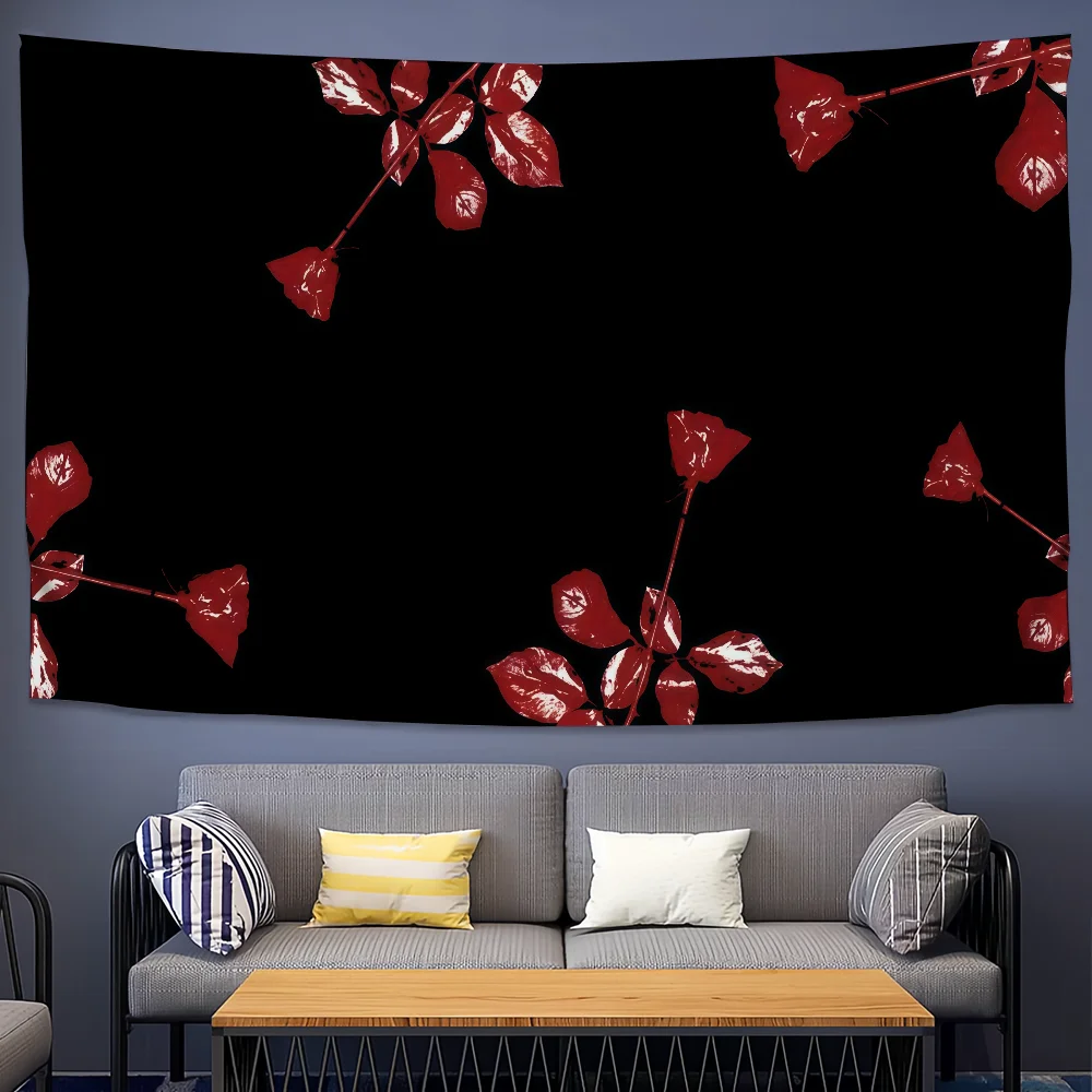 الفرقة D-DepecheS M-وضع العلم للتخييم في الهواء الطلق بار نزهة ديكور منزلي للحفلات الحلي راية