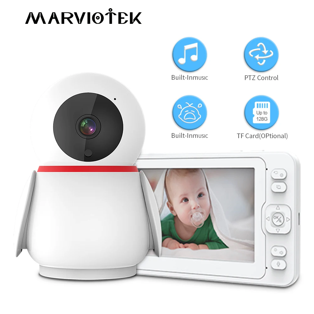 

Baby Monitor Recorder Mini Surveillance Camera Wireless 360 2MP Video Surveillance DVR Cry Alarm Electronic Baby Monitor Camera