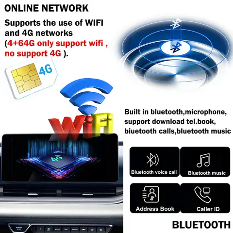 Nunoo Android 14 CarPlay för Audi A1 Q2 2010-2023 Bilradio pekskärm GPS bilmultimediaspelare navigation stereo DSP WIFI 8 best sales Audi A1-radio - №7