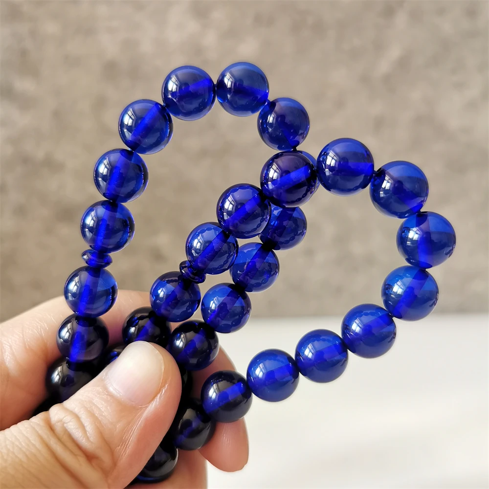 Blue Tasbih Islam Rosary Muslim Eid gift 33 prayer beads Man Misbaha Saudi Fashion Jewelry 10mm round tesbih sibha