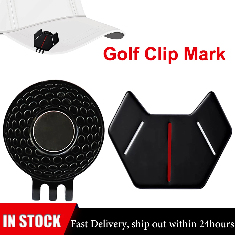 

Golf Hat Clip Ball Marker Standard Magnetic Hat Clip For Travel Manganese Steel Iron Small Convenient All-Portable Magnetic Ball