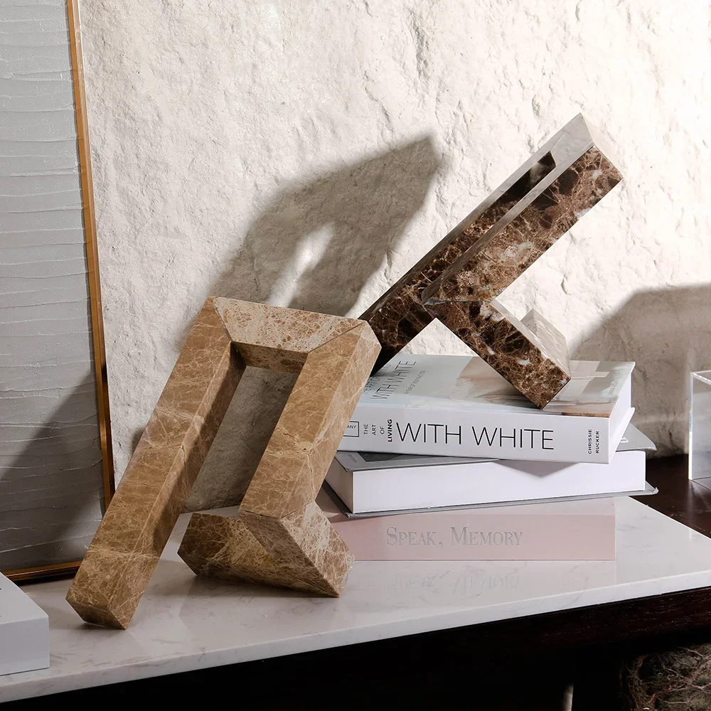 

«для высококачественной декоративной скульптуры, аксессуары для интерьера, украшение для дома, художественный мрамор, геометрический домашний декор, роскошный интерьер