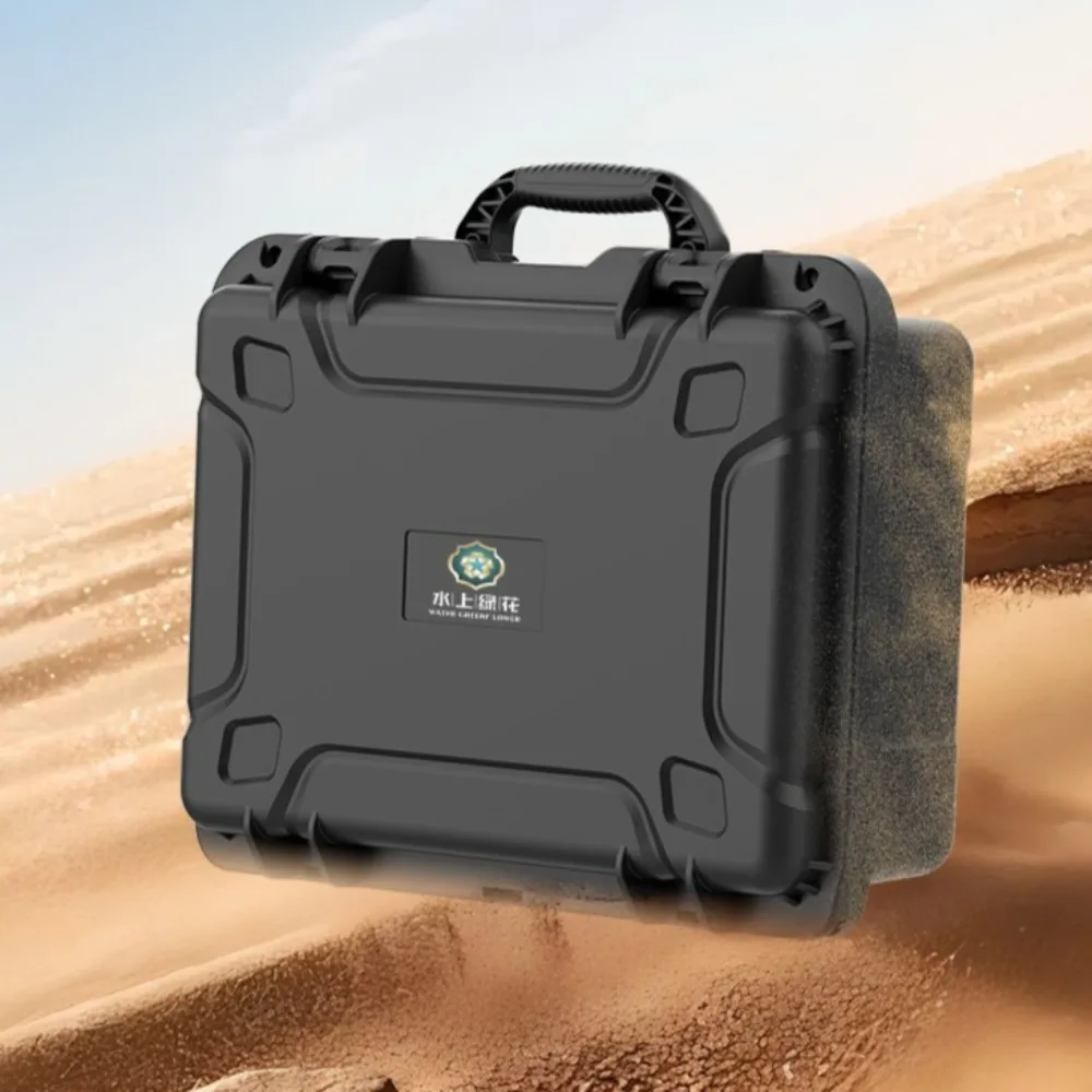 1 PC กันน้ํากล่อง Hard SAFETY Protector Organizer ฮาร์ดแวร์กล่องเครื่องมือแบบพกพาเครื่องมือมัลติฟังก์ชั่นกันกระแทก