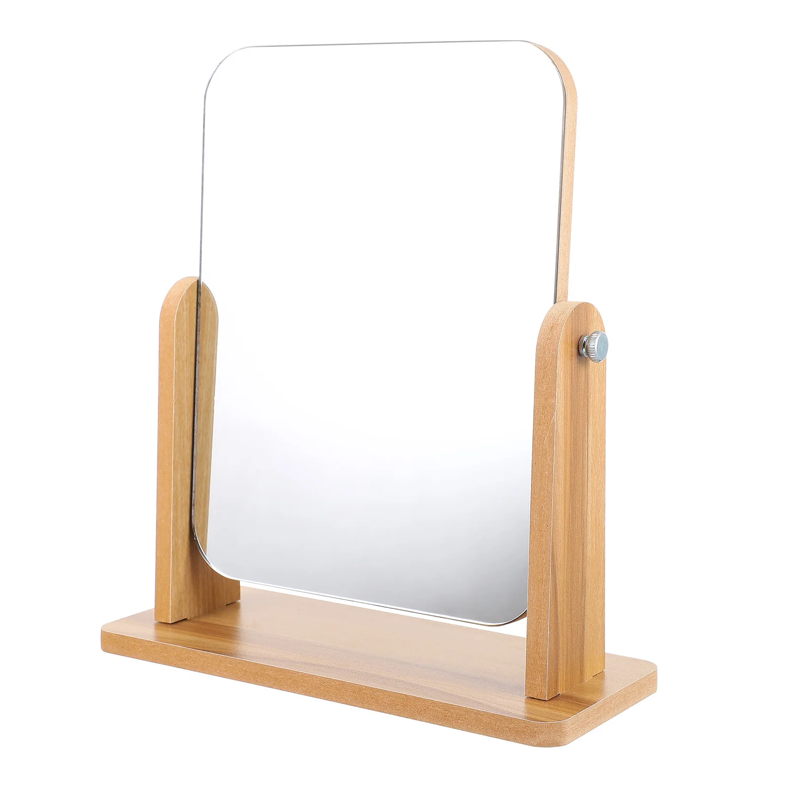 

Tabletop Mirror 1Pcs 360 Degree Rotating Mirror Simple Elegant Design Home Bathroom Travel Hairdressing Durable Portable Gift