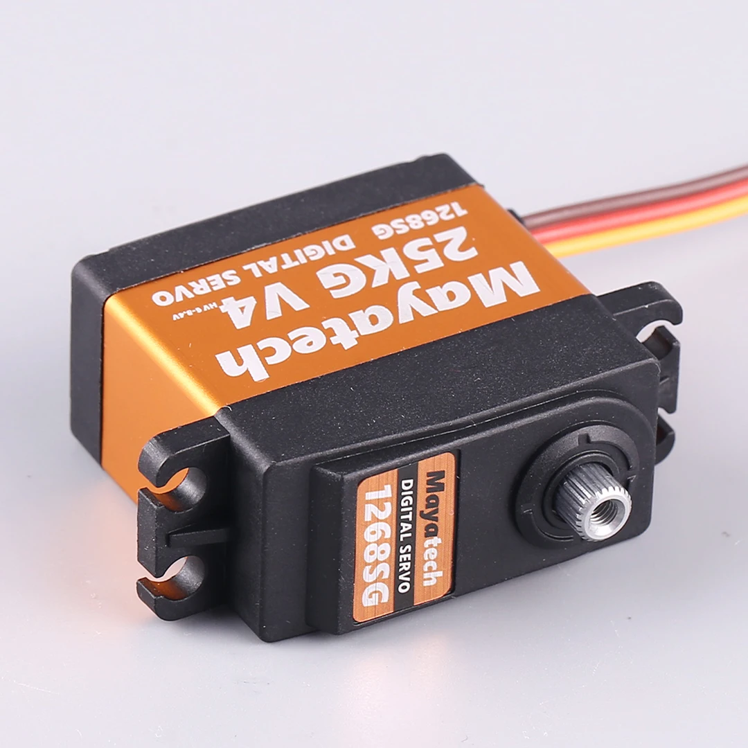 Mayatech 1268SG V4 Digital Servo 25KG High Torque Metal Gear Model High Voltage Splash Proof for RC Models