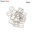 Silver-7mm 20pcs
