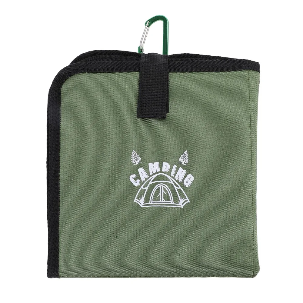 2 Pcs Oxford Fabric Foldable Sitting Pad With D-loop Compact Outdoor Camping Cushion Lightweight Stadium Seat Cushion