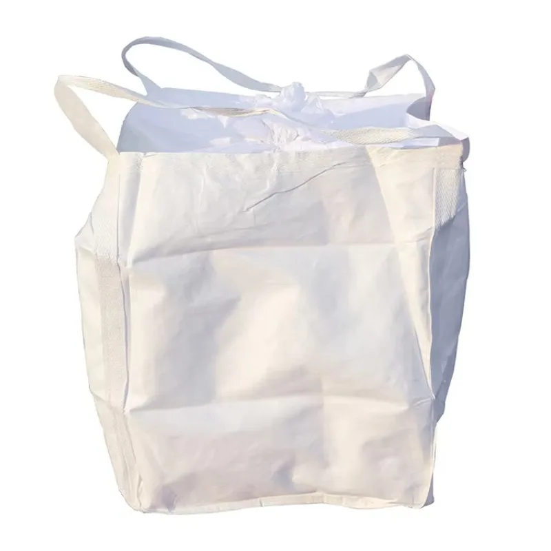Wholesale Custom Breathable PP FIBC Bulk Bags 0.5-2 Ton Safety Factor 5:1 Construction Use Plastic Storage