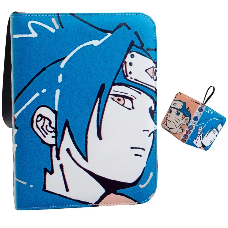 New Naruto Card Storage Binder 50 Pages Jiugongge Sasuke  Sakura  Kakashi Tsunade Naruto  Special Collection Book Folder