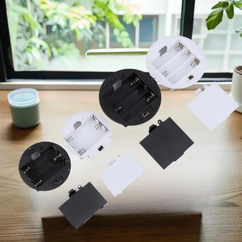 1/3Pcs 3 AAA/AA 4.5V Battery Case With Switch Cover Embedded Battery Holder Battery Storage Boxes Switch Socket Container