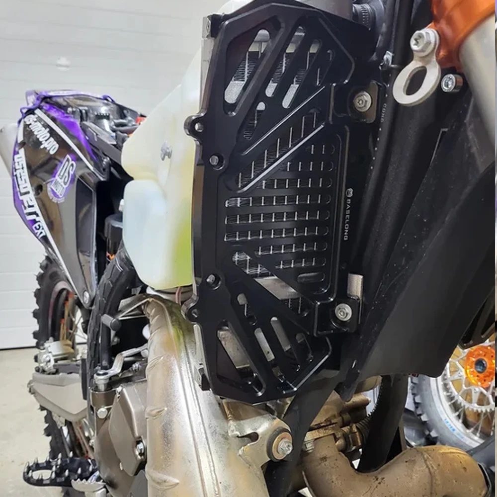 

FOR KTM EXC EXC-F SXF Husqvarna TC FC TE FE 150 250 300 350 450 2019-2021 2022 2023 2024 Motocross Radiator Grille Guard Cover