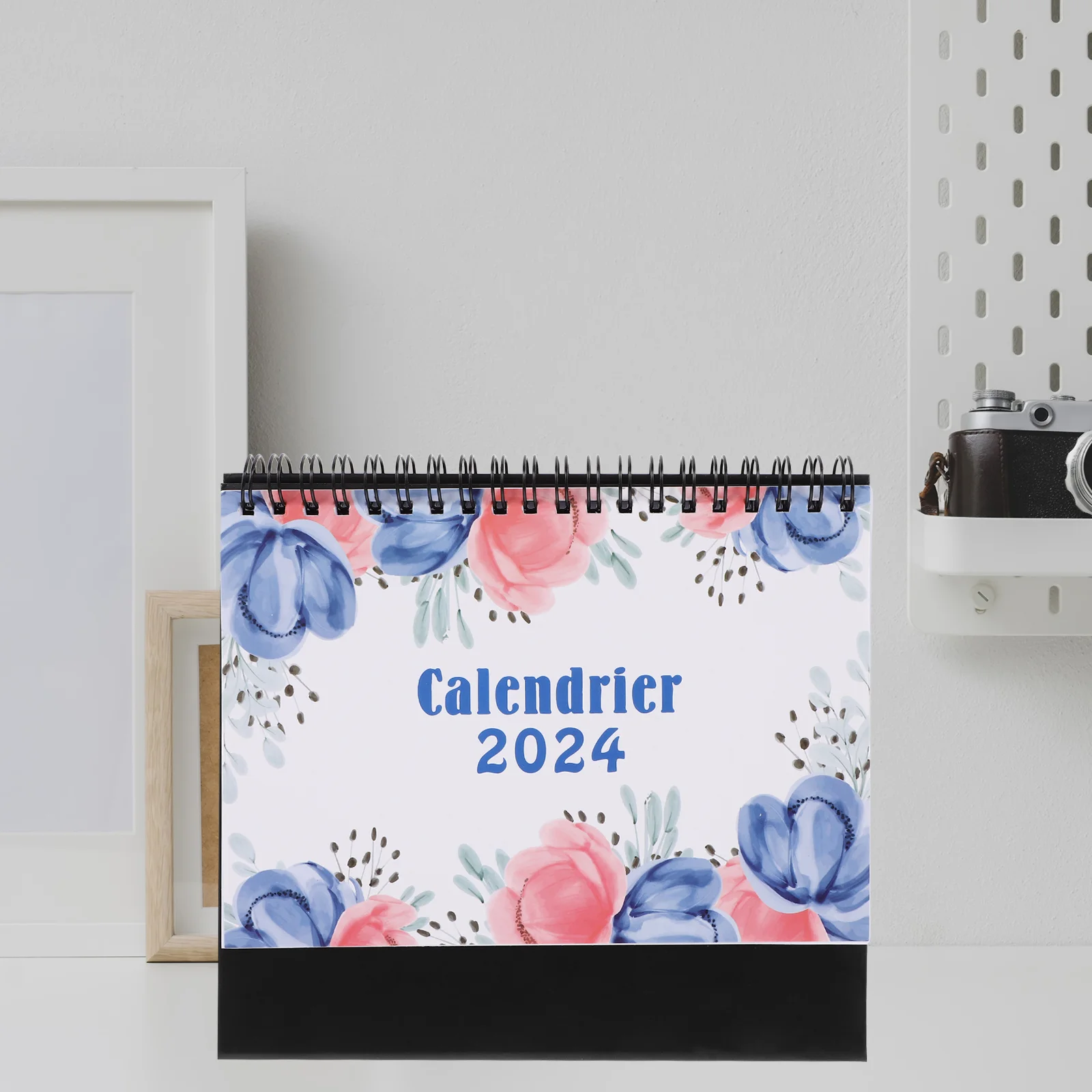 2024 Desk Calendar Small Household Monthly Christmas Office Note Tabletop Paper Supplies