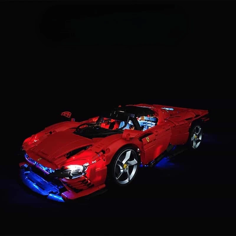 

Led Light Kit Suitable for Ferrari Daytona SP3 42143 Building Blocks Decorative Lamp (Not Included Model Bricks)