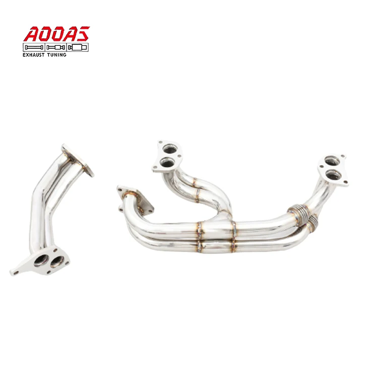 Manifold Type Exhaust For Subaru Wrx Sti Twin Scroll Manifold Equal Length Header With Heatshield Ej207