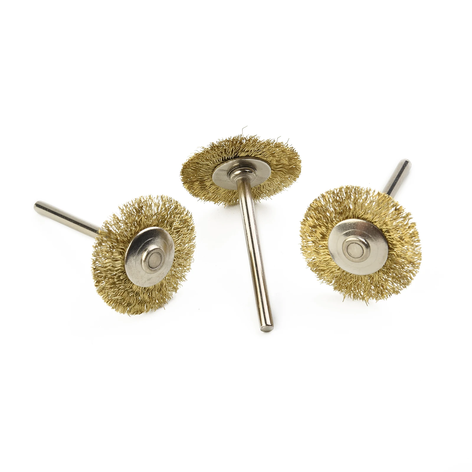 عجلات سلك فرشاة أدوات ل مطحنة القالب تلميع الروتاري عرقوب إزالة الصدأ 9 قطعة عدة مجموعة 18 مللي متر النحاس مريحة #2