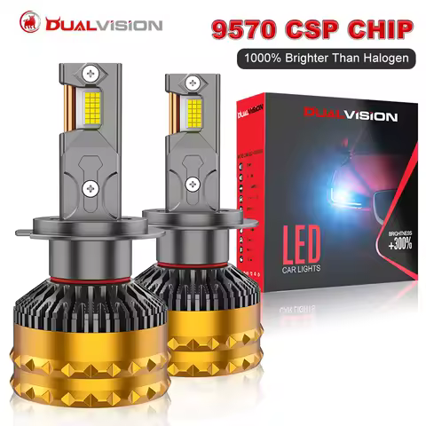 2Pcs H7 H4 Led Car Headlight Bulbs Canbus H3 H1 300W 30000LM H11 H8 H9 Led Lamp HB3 9005 HB4 9006 9012 Hir2 LED 6000K Fog Lights