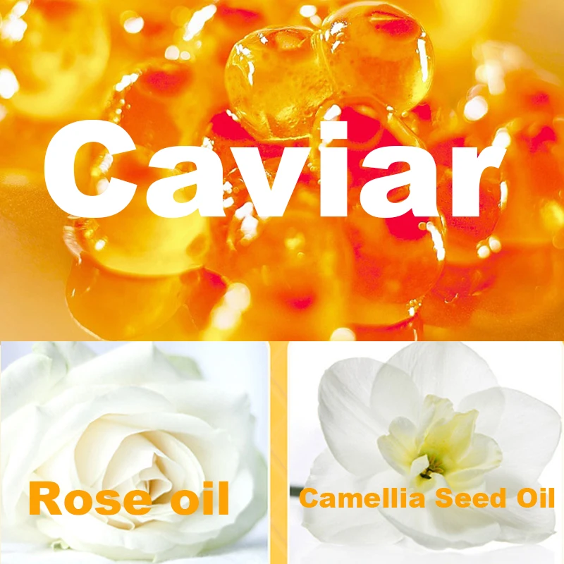 5\' Repair Hair Mask Caviar Hair Treatment Conditioner Frizz Dry Damaged Hair Stronger Deep Nourishing Soft Fluffy Baking Cream