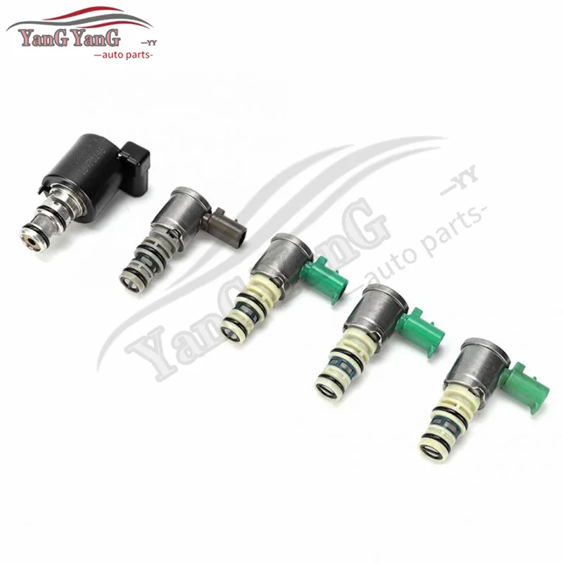 5L40E 5Pcs Solenoid Kit for BMW 3-Series CADILLAC CTS 2001 2002 2003 2004 2005 2006 2007 Transmission