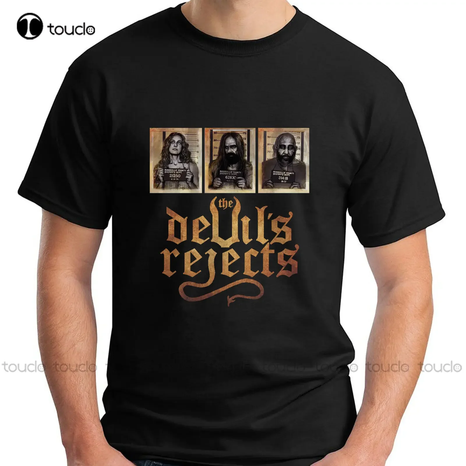 New The Devil'S Reject Captain Spaulding Rob Zombie Men Black T-Shirt Size Xs-5Xl Cute Shirts Fashion Tshirt Summer New Popular