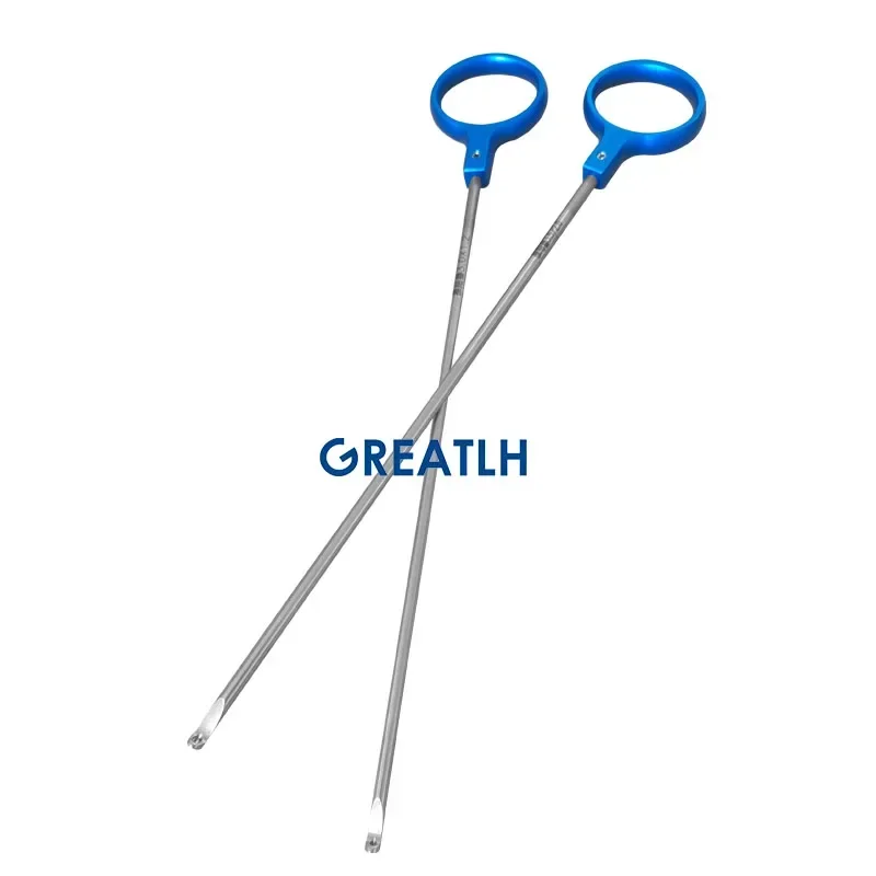 Laparoscopic Knot Pusher Threading Device Surgical Medical Tools  Open Close Tip Laparoscopy Surgery Instruments Pet