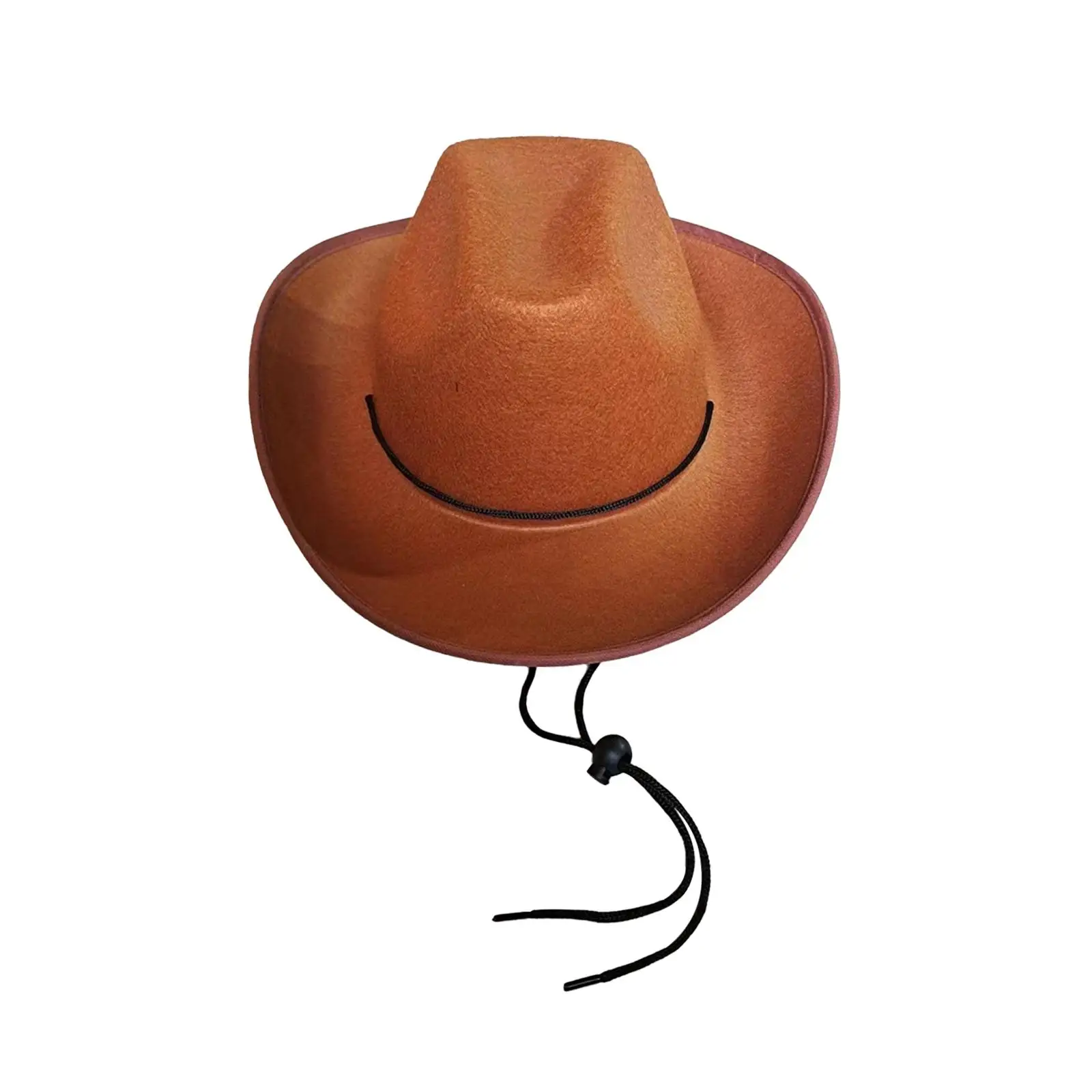 Cowboy Hat Versatile PU Leather for Stage Performance Carnival Club Bar