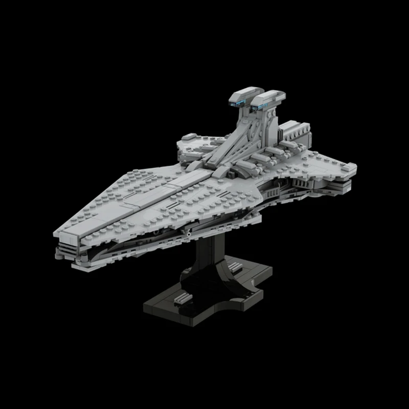 

574 шт., звездная битва, фильм MOC, класс Венатора, модель императорского космического истребителя, творческие идеи «сделай сам», детская игрушка в сборе, головоломка, подарок на день рождения