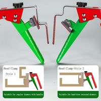 Adjustable Press Type Drawer Clamp Quick Clamping Non-slip Panel Installation Clip Stainless Steel Stable Fixed Jig Carpentry