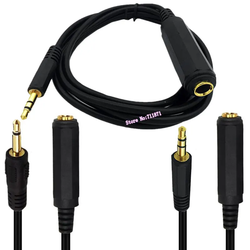 Mono TS 3.5 Male to  6.35 Female Adapter Cable Line Stereo TRS 3.5mm Male to 6.35mm Female Aduio Cord Wire 6.35 F 3.5 M Cable