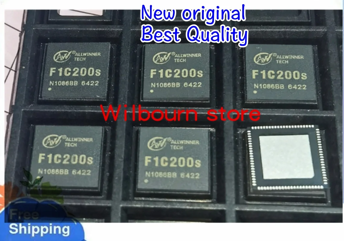 

2PCS~20PCS/LOT 100% New F1C200S QFN88 ARM9 architecture small system master 1080p HD multimedia processor chip