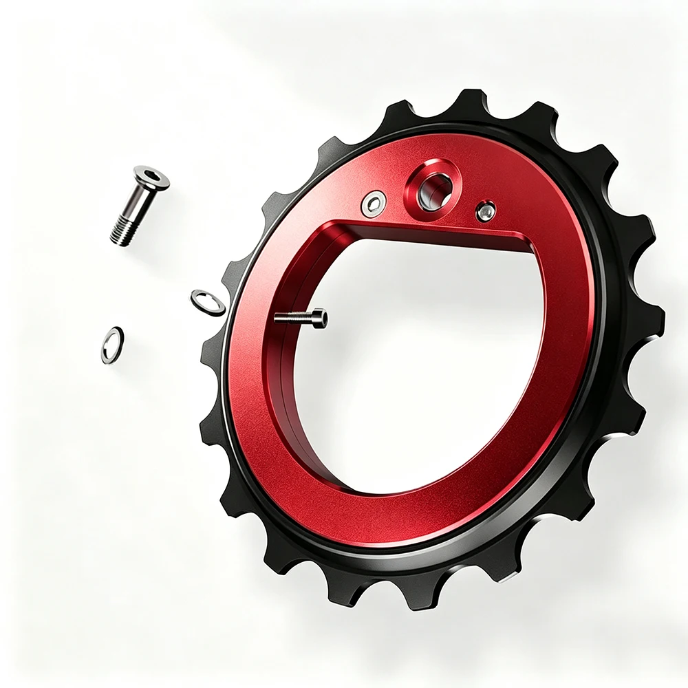 18T Ultraleichtes Hohlkeramiklager-Schaltwerksrad für 9/10/11/12-Gang QED R8000 R7000 Rennrad DIY – Detail 15
