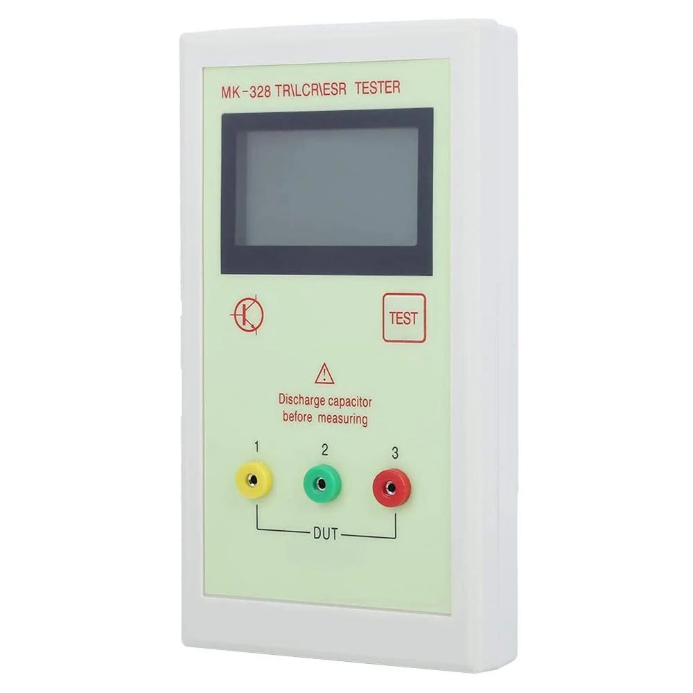 AB02 MK-328 Transistor Tester, Inductance Capacitance Resistance Electronic Meter, Portable Transistor, TR LCR ESR Meter