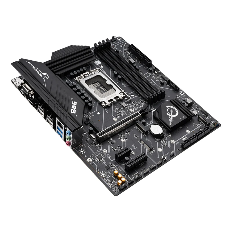 MAXSUN Brand New Terminator B660M Intel PC Gaming Motherboard. Support 12th Generation CPU DDR4 Memory Armor Cooling Kit Comb